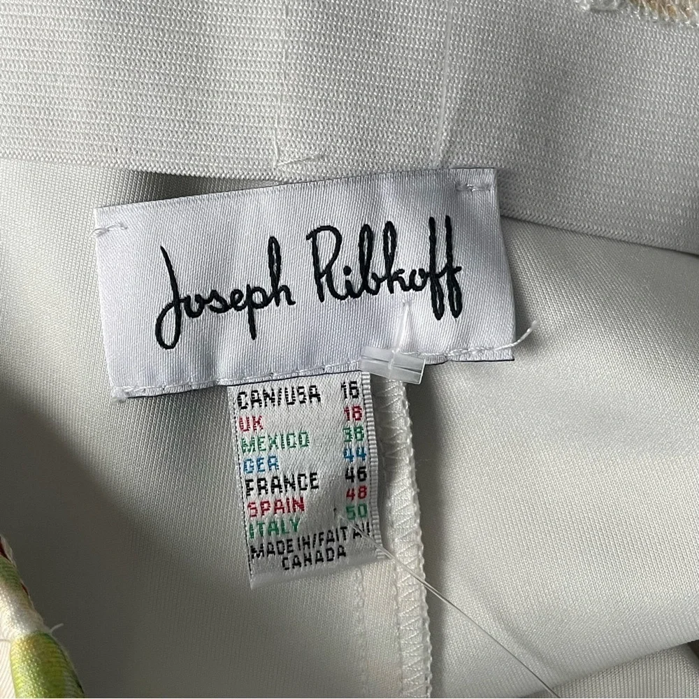Joseph Ribkoff tropical floral ankle length Pants 54024